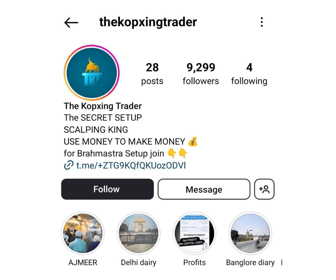 The Kopxing Trader – Scalping Brahmastra Setup